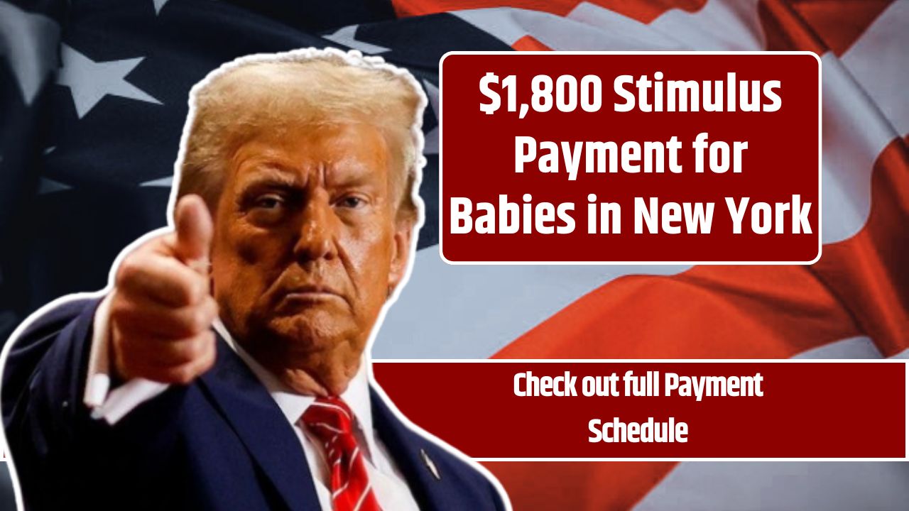 $1,800 Stimulus Payment for Babies in New York